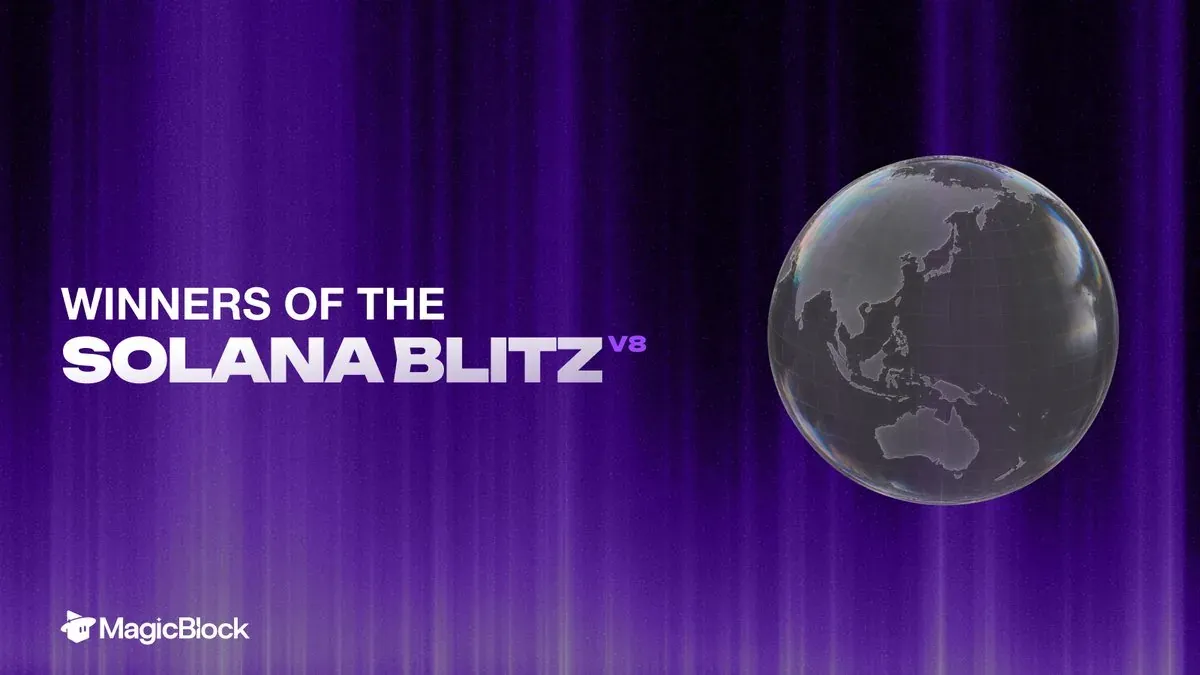MagicBlock Solana Blitz v8 Winners All Run on Ephemeral Rollups